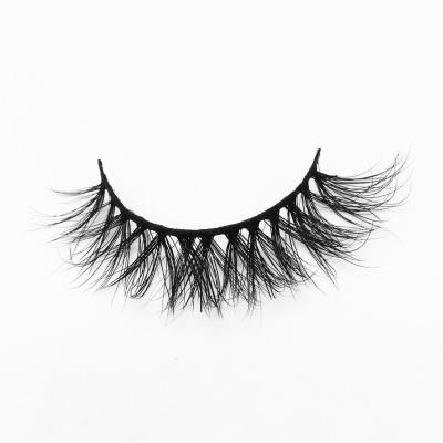 China Mink Eyelashes Wholesale 15mm 3d Mink Eyelashes Wispy Fluffy Feather Mink lashes for sale