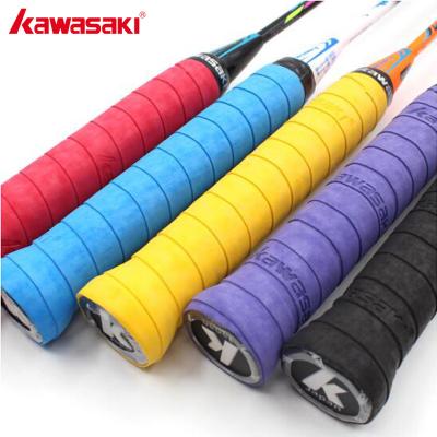 China 10Pcs/lot Kawasaki Brand X9 Overgrip Unisex Tennis Racket Over Hand Anti-slip Tape Grip Badminton Dry Sweatband High Quality for sale