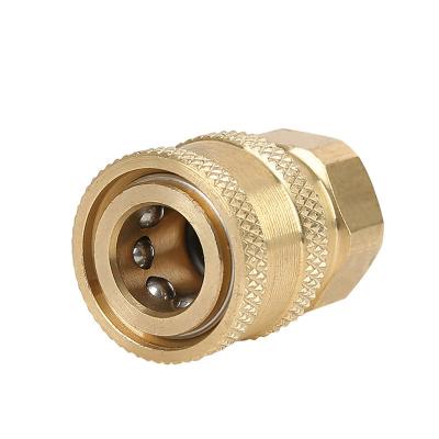 China Connect and disconnect spray guns or nozzle US-style 1/4 inch female quick connect fitting pressure joint quick coupler for air hoses for sale