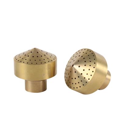 China Contemporary High Quality Brass Water Nozzle Firework Jet Fountain Nozzle Garden DN25/DN40/DN50 Landscape Decoration for sale