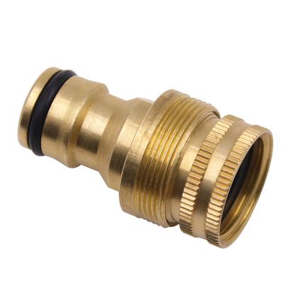 China Variable Flow Control 1/2 Bsp Garden Hose Swivel Connectors Basin Faucet-to-Converter Connector for sale