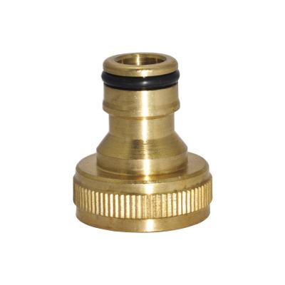 China Variable Flow Control Hose Fittings Heavy Duty Solid Brass Garden Hose Fitting 3/4 FHT x 3/4 FHT Female Connector (PIVOT) for sale