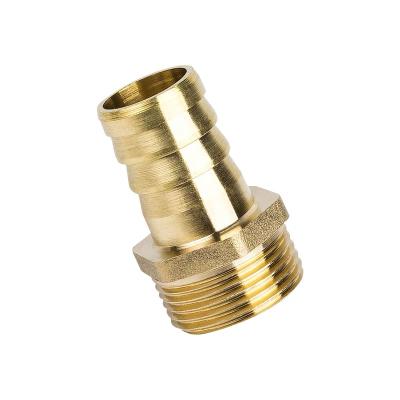 China Health Establishing Cheap Price 1/8 Inch Thread Hose Fitting Coupler Air Hoses Brass Barbed Hose Tail Fitting for sale