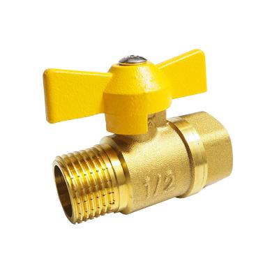 China Mini Valve General Brass Ball Valve 1/2