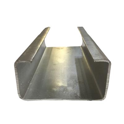 China Container Plate C Shape Pipe Weight Galvanized Steel C Channel Price Purlin for sale