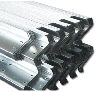 China Steel structure construction steel cold bending galvanized Z type steel channel purlin dimensions Philippines for sale