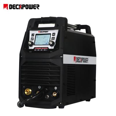 China Building Material Shops Muttahida Majlis-e-Amal Synergistic Decapower Inverter IGBT CAT MIG 4 Mag 4 In 1 MIG Welders For Gasless MIG Welding for sale