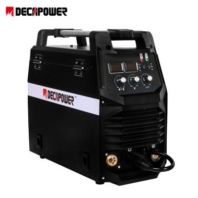 China Building Material Stores Decapower Inverter IGBT Muttahida Majlis-e-Amal CAT MIG MAG Welder 4 in 1 for Gas Gasless MIG Welding for sale