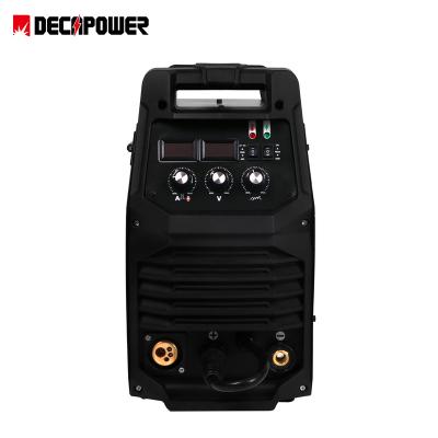 China Decapower MIG PORTABLE MAG Inverter Cat Arc 3 in 1 spot welding equipment 200a without gas igbt for sale