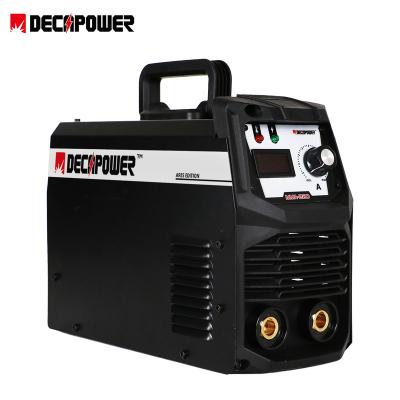 China Building Material Shops DECAPOWER High Efficient Inverter Metal Arc Welder Muttahida Majlis-e-Amal Manual Arc Welding Machine for sale