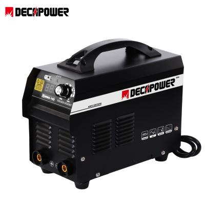 China Building Material Stores Decapower Portablely IGBT Inverter Metal Manual Arc Welder 160 Amp For Stick Welding for sale