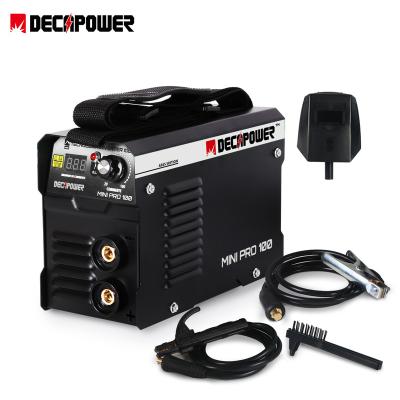 China Muttahida Majlis-e-Amal IGBT Inverter zx7-140 PORTABLE Mini Electric Welding Sticks Electric Welding Machine Decapower for sale