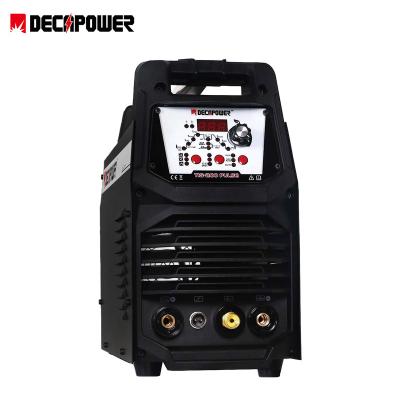 China Building Material Shops Decapower IGBT Pulse TIG Welder 220V 200A Portable Stainless Steel Tig Spot Welder for sale