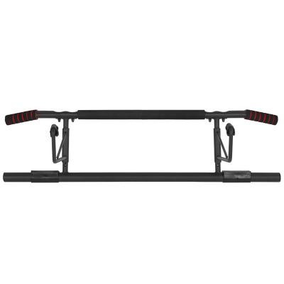 China Gym Adjustable Home Exercise Pull Up Bar Fitness Wall Horizontal Bar Rack Foldable Door Pull Up Horizontal Bar for sale