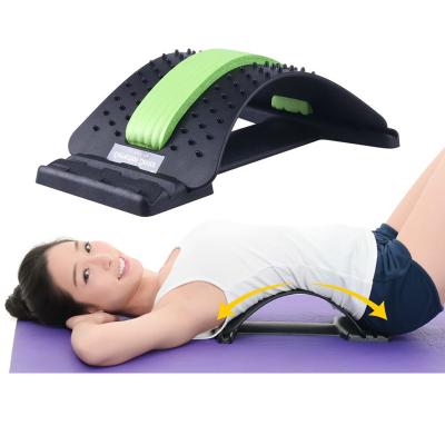 China High Quality Traction Lumbar Adjustable Massager Equipment Fitness Pain Relief Back Stretcher SE1D-013 for sale