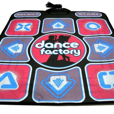 China 2021 Universal Hot Sale 8 Bit USB Light Up Dance Floor Mat Computer Unisex Dance Knee Mat Pad for sale