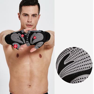 China Weight Lifting Fitness Gym Breathable Anti-slip Half Finger Comfortable And Breathable Gloves for sale