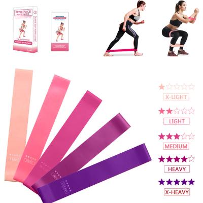 China High Quality Durable Latex Resistance Band Set With Foam Handles For Exercise Workout Fitness Exercise Band for sale