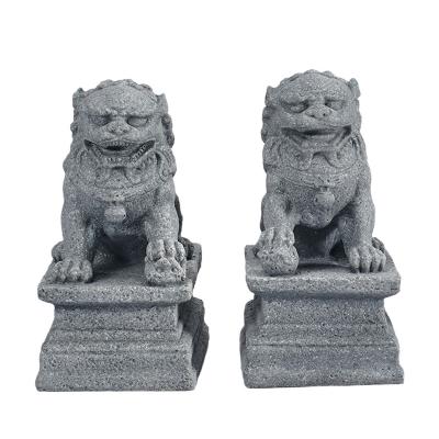 China Hot Sale Ireland Factory Custom Concrete Cement Garden Chinese Lion Decoration Statues Molds For Wall for sale