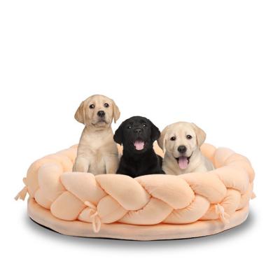 China Wholesale Custom Cheap High Quality Hand Wash Memory Foam Pet Beds Non Slip Dog Beds Sell Large Cat Pet Dog Bed Luxury Wholesale Washable for sale