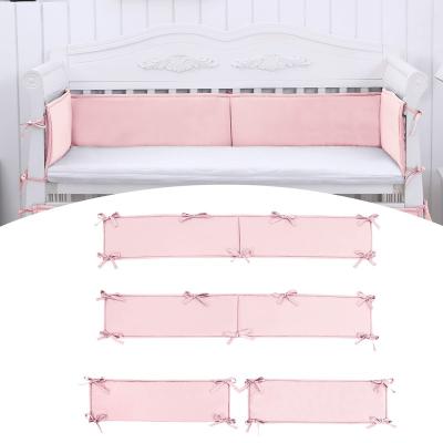 China Classic Crib Liner Crib Hutch Crib Rail Protector Hot Sale Infant Breathable Baby Folding Bedding for sale