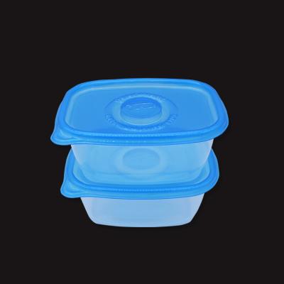 China High Quality Freshness Preservation 64oz Small Airtight Plastic Food Storage Container With Lids for sale