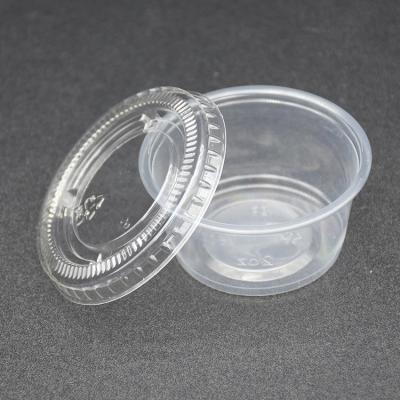 China Temperature-25-125 Â ° C Food Grade 2oz Sauce Cups Bagasse Sauce Cup Protion Cup Ceramic Plastic for sale