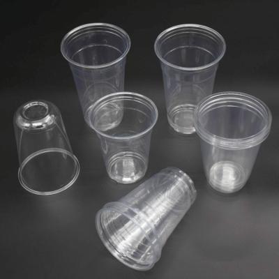 China High Quality Eco-friendly Disposable Water Disposable Cup Dessert Clear 10oz Plastic Cups for sale