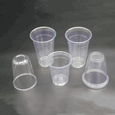 China Custom Clear Plastic Cups Eco - Friendly 10 12 14 16 20 Ounce Plastic Party Drink Cup Disposable Cup Plastic for sale