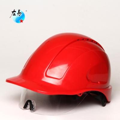 China Safety Devices hot electric en397 fire working smart light weight outdoors with vent plastic face cover construction worker safety helmet for sale