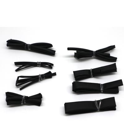 China LOW VOLTAGE ground wire termination fiber optic clear plastic sheathing 2:1 pe heat shrink thin walled tube for sale