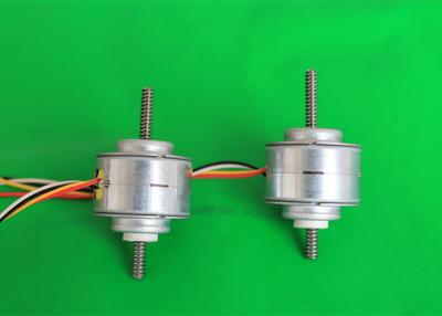 China 40mm Stroke Linear PM Stepper Motor , 25BYZ-B Non Captive Stepper Motor Step Angle 15° for sale