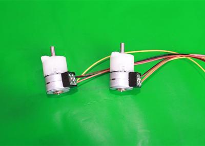 China Step Angle 18° Permanent Magnet Stepper Motor , Industrial Stepper Motor With Gearbox 15BYHJ-POM for sale