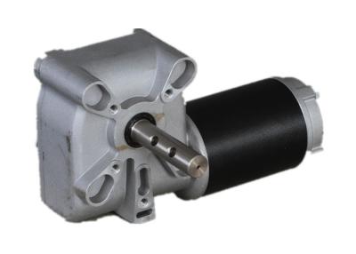 China Permanent Magnet Gear Reduction Motor , Worm Gear Motor 12V 80mm Diameter ZJD8025 for sale