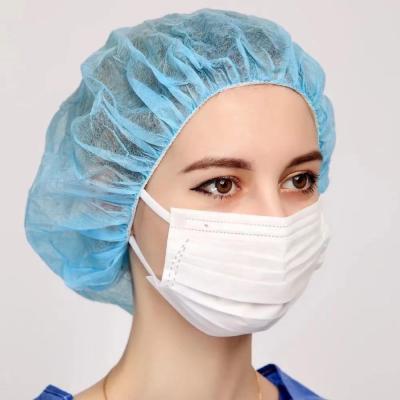 China 3-Year Validity Disposable Plastic Strip / Clip / Bouffant / Mop / Nonwoven / PP Cap Shower / Round Cap Head Hair Cap For Nurse / Doctor / Medical / Surgical for sale