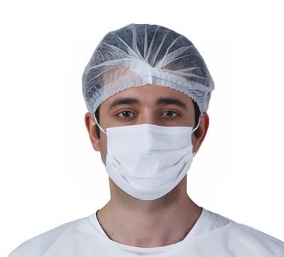 China CE Certified Non-Woven Fabric Hair Nets For Food Processing And Disposable Needs for sale