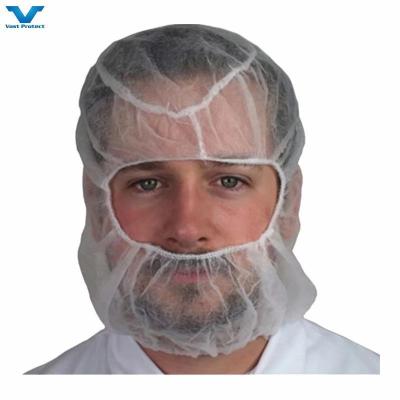 China Polypropylene Non-Woven PP Operation Space Round Caps Hood Without Face Mask 40*38 CM for sale