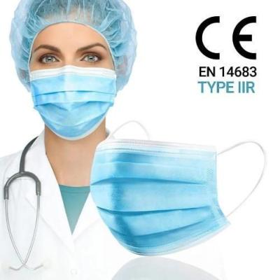 China Comfortable and Elastic Ear-Loop Disposable Face Mask for Surgical Medical Protection for sale