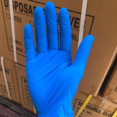 China Professional Disposable Nitrile Gloves with Different Thickness 3mil 4mil 5mil 6mil for sale