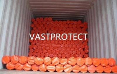 China VASTPROTECT 12FT*100FT Orange PE Tarpaulin Roll Protect Your Belongings with Ease for sale