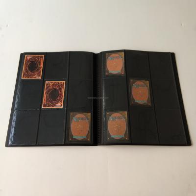 China Black Security Color 9 Pocket Card Album for Yugioh, Magic for sale