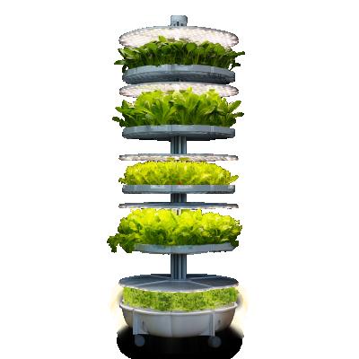 China Home Fully Automated Home Smart Hydroponic Pots Grow System With Hydroponic Trays for sale