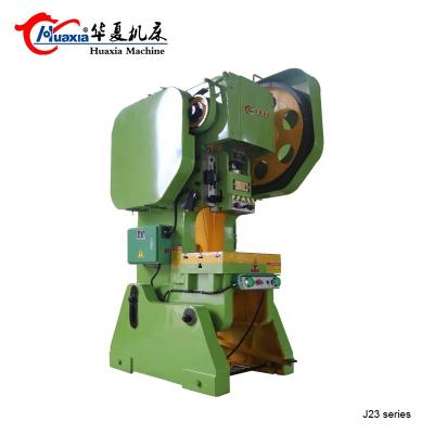 China Garment Shop J23 Series Mechanical Transmission Press 250-10 Ton Punching Machine For Metal Hole Punch for sale