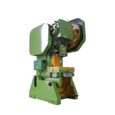 China Building Material Shops J23-80T Folding Sheet Metal Stamp Mechanical Punching Machine for sale