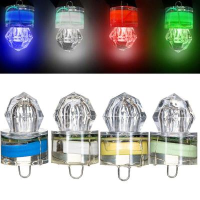 China High-rigidity and pressure-resistant plastic seal; Multifunctional LED Rhombus Mini Fishing Light Deep Water Lure Aquarium Luminous Outdoor Fishing Set Decoration for sale