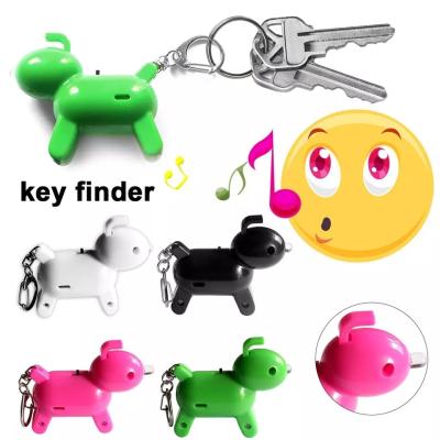 China Key Chain Smart Pet Finder Alarm Whistling ABS Finder Anti-Lost Tracker LED Lighting Pet Supplies for sale