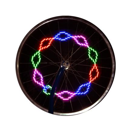 China ABS Bike Bicycle Tire Wheel Cycling Flash Spoke Lamp Waterproof Cycle LED for sale