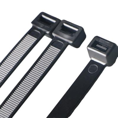 China Factory direct sale eco-friendly UV resistant nylon cable ties for 4.8*370 black for sale