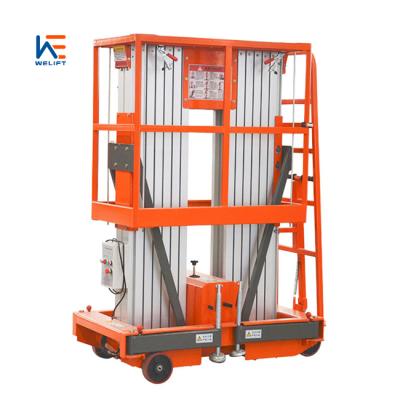 China Hotels Aluminum Alloy Electric Aerial Man Lift for sale