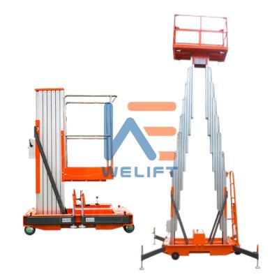 China Hotels Off Air Lift Lifter 5M Aluminum Ladder Elevator Working Platform for sale